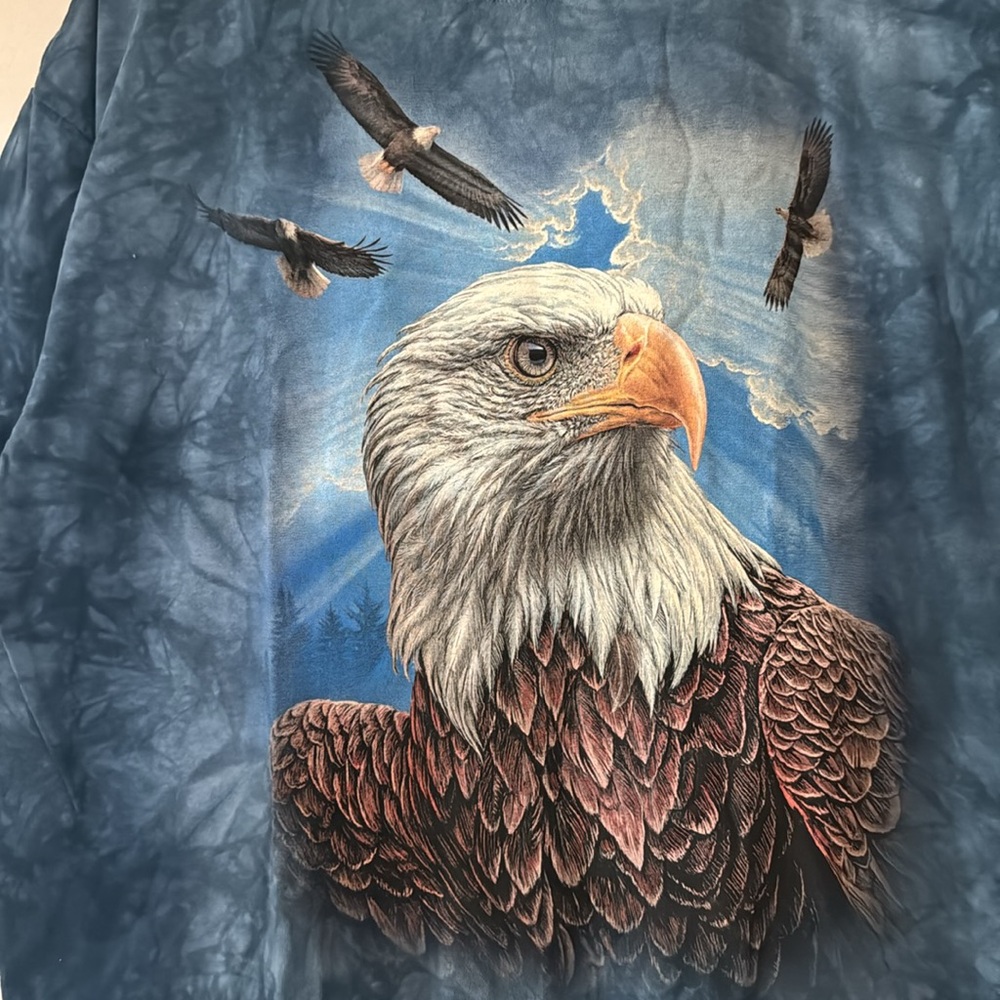 Vintage The Mountain Eagle Tie-Dye T-Shirt / XXL / 2009 - Picture 3 of 6